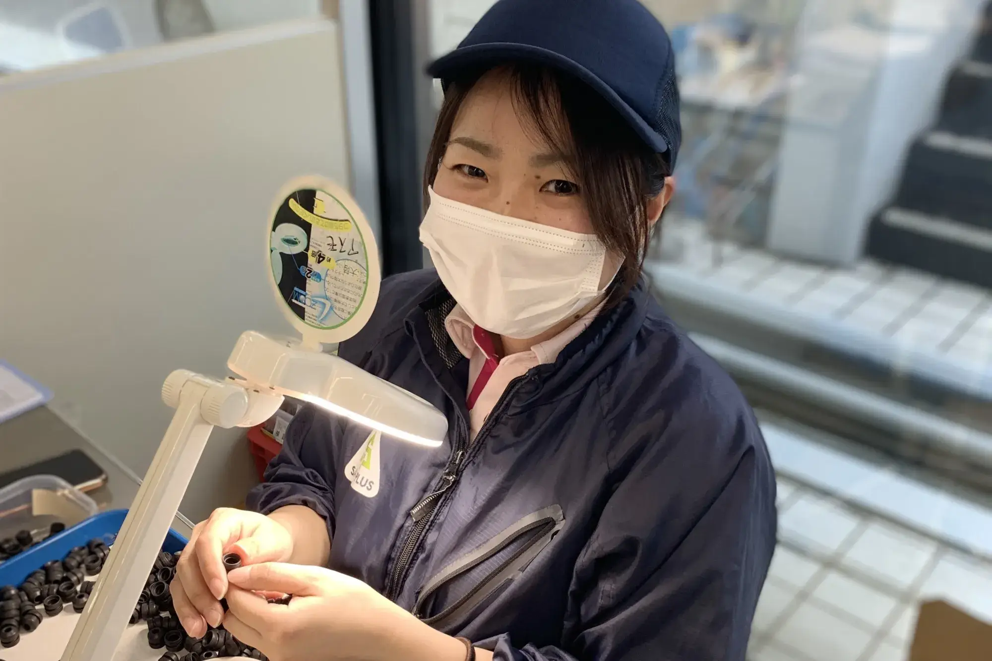 利用者さん一人ひとりに合わせて、無理のないペースでお仕事ができるようサポートしています。